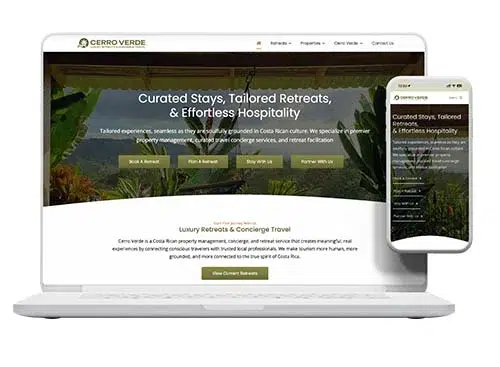 Cerro VR, Website by Pacific Web | Pacific Creative Studio Can Do Costa Rica, Website by Pacific Web Pacific