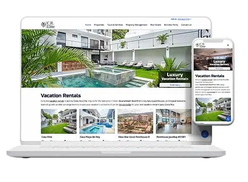 Costa Rica Elite, Website by Pacific Web | Pacific Creative Studio Costa Rica Elite, Website by Pacific Web Pacific