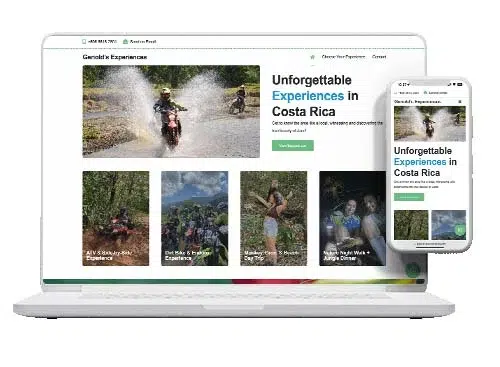 Experiences in CR, Website by Pacific Web | Pacific Creative Studio Experiences in CR, Website by Pacific Web Pacific