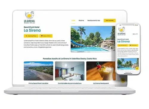 Hotel La Sirena, Website by Pacific Web | Pacific Creative Studio Hotel La Sirena, Website by Pacific Web Pacific