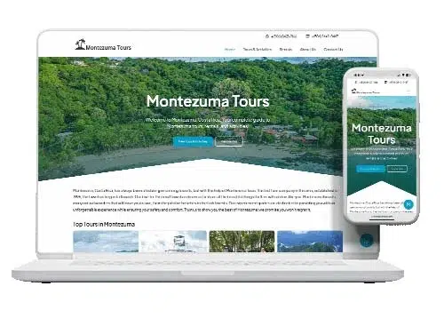 Montezuma Tours, Website by Pacific Web | Pacific Creative Studio Montezuma Tours, Website by Pacific Web Pacific