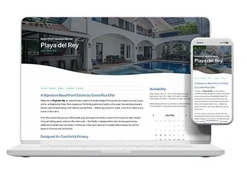 Playa del Rey, Website by Pacific Web | Pacific Creative Studio Playa del Rey, Website by Pacific Web Pacific