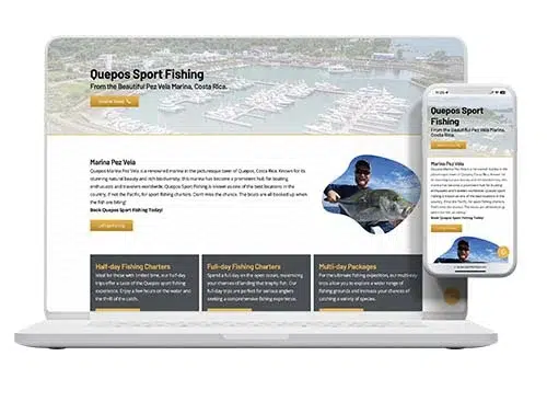 Quepos Sport Fishing, Website by Pacific Web | Pacific Creative Studio Quepos Sport Fishing, Website by Pacific Web Pacific