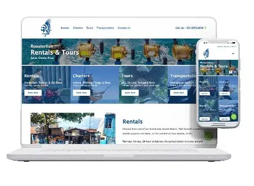 Rooster Fish Rentals & Tours, Website by Pacific Web | Pacific Creative Studio Rooster Fish Rentals & Tours, Website by Pacific Web Pacific