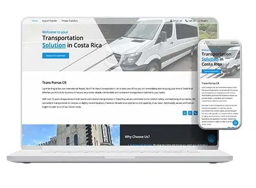 Trans Porras CR, Website by Pacific Web | Pacific Creative Studio Trans Porras CR, Website by Pacific Web Pacific