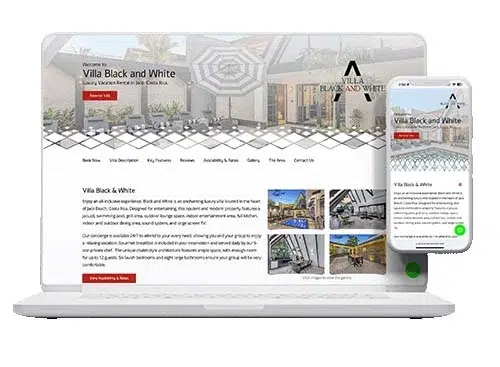 Villa Black & White, Website by Pacific Web | Pacific Creative Studio Villa Black & White, Website by Pacific Web Pacific